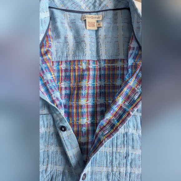 Carbon2Cobalt Brand New Sea Change Chambray Shirt Size XL - Picture 7 of 10